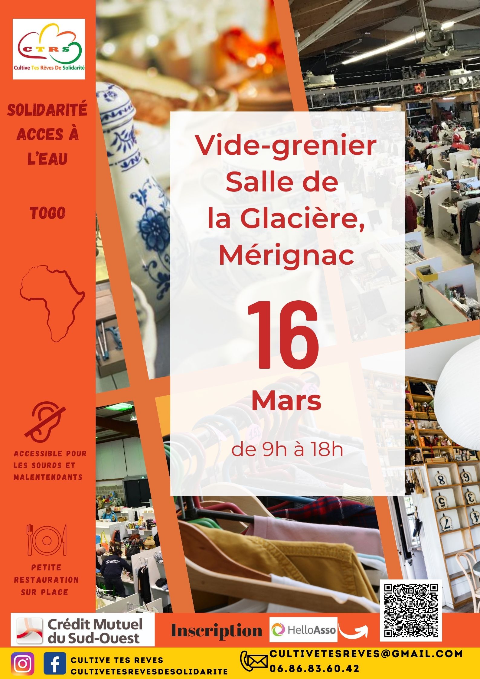 affiche vide grenier